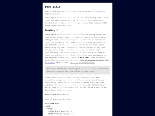 index screenshot