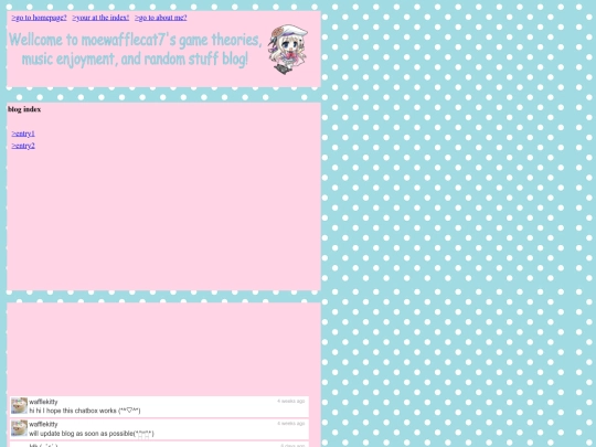 blogindex screenshot