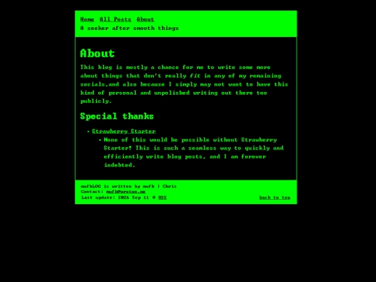 blog/info/about screenshot