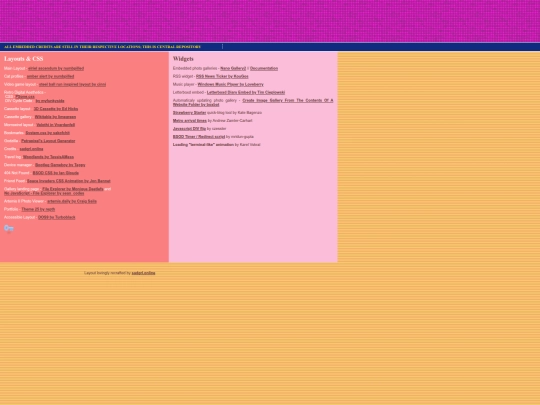 pages/credits/credits screenshot