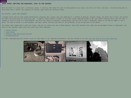 pages/lowtech/camera screenshot