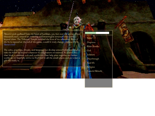 pages/morrowind/Belief screenshot