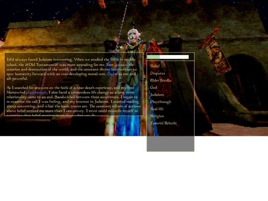 pages/morrowind/judaism screenshot