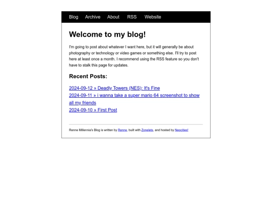 blog screenshot