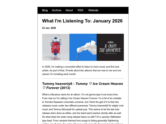 blog/posts/2026-01-23-What-Im-Listening-To-January-2026 screenshot