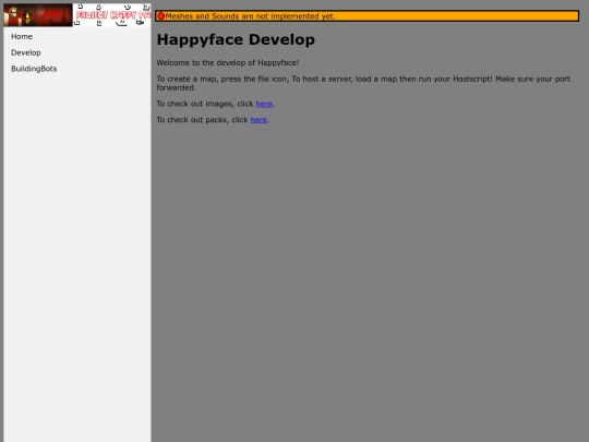 develop screenshot