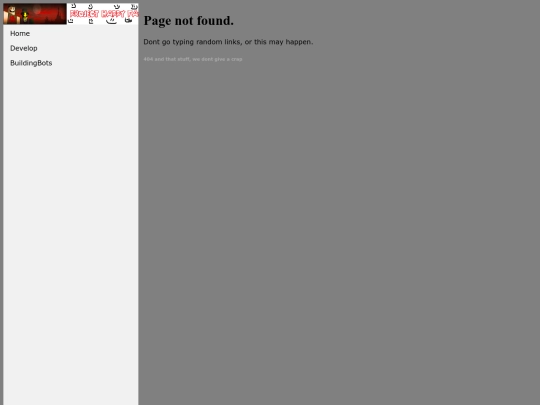 not_found screenshot