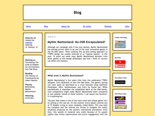 blog/capsule screenshot