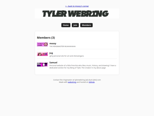 members screenshot