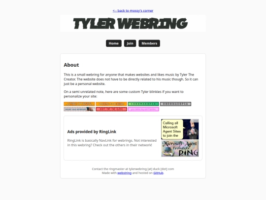 webring screenshot