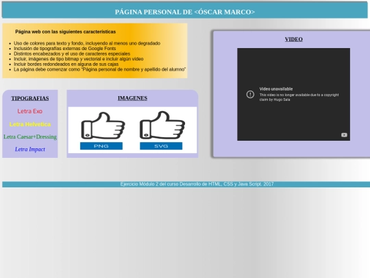 Modulo2 screenshot