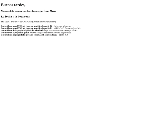 modulo3 screenshot