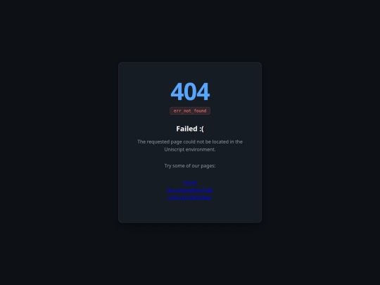 not_found screenshot