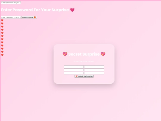 birthdaysurprise /birthday screenshot