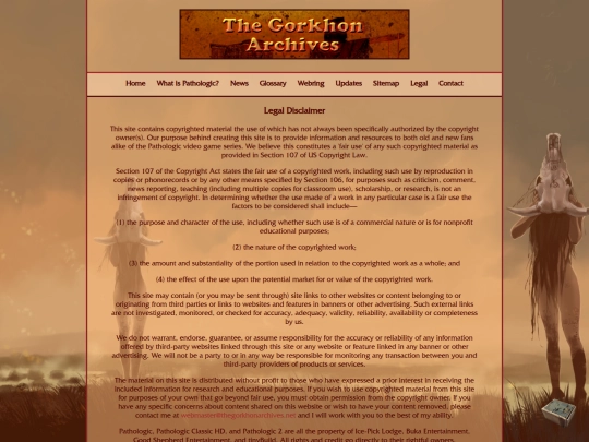 legal screenshot