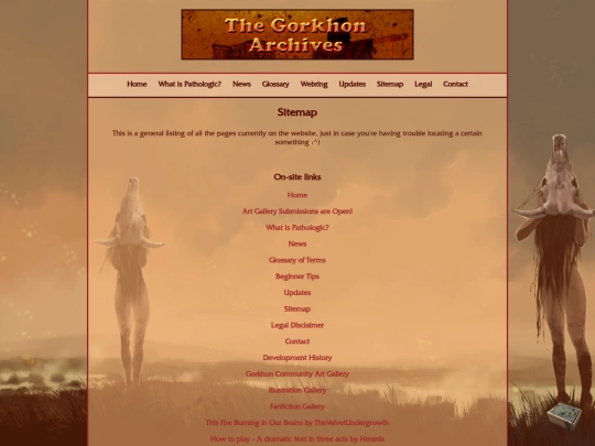 sitemap screenshot