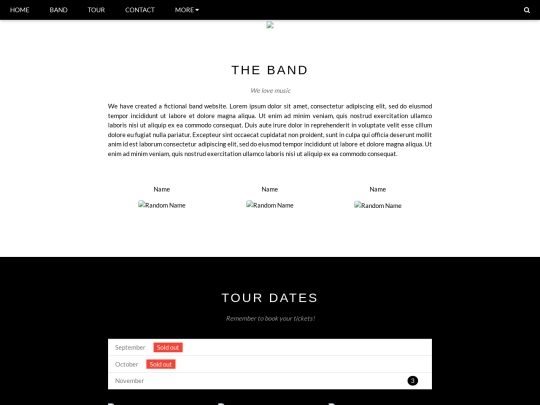 layoutRWDBandTemplate screenshot