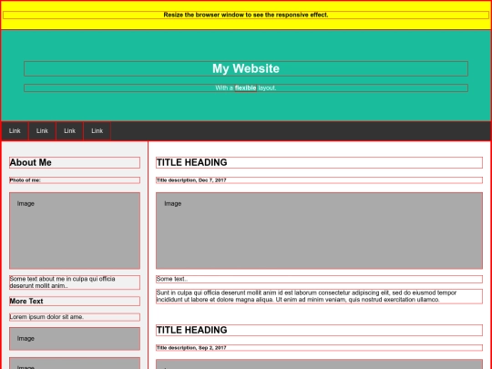 layoutWebsiteFlexbox screenshot