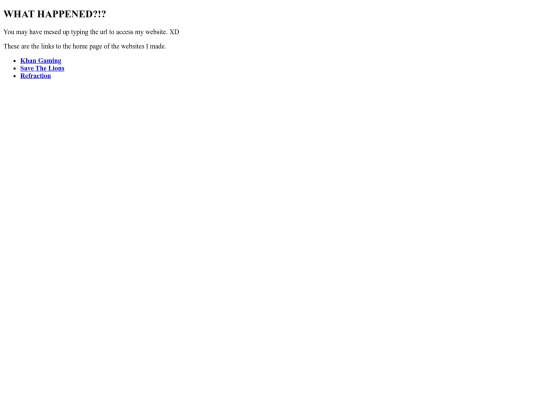 not_found screenshot