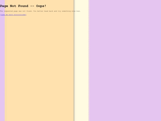 not_found screenshot