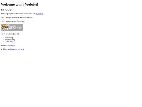 index screenshot