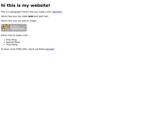 index screenshot