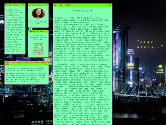 deardiary screenshot