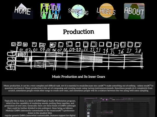 production screenshot