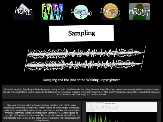 sampling screenshot