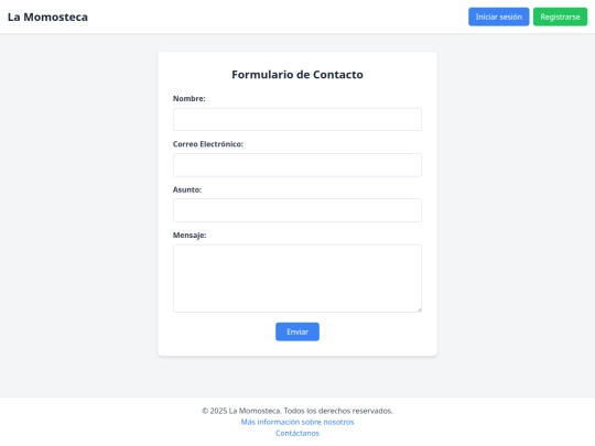 Contactanos screenshot