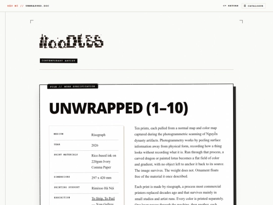 works/unwrapped screenshot