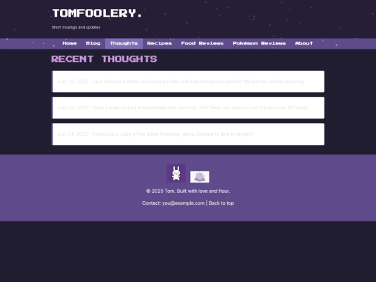 thoughts screenshot