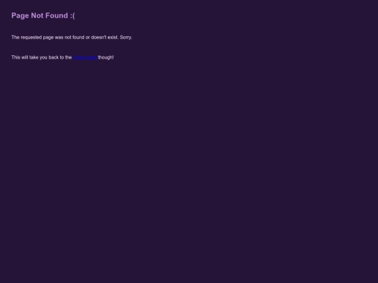not_found screenshot