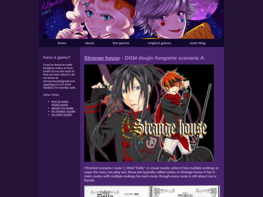strangehouse/scenarioa screenshot