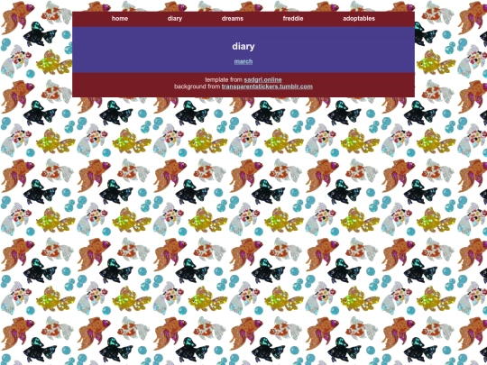 diary screenshot