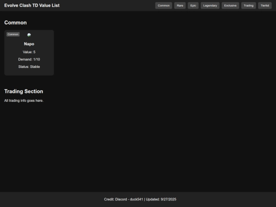 TEST screenshot