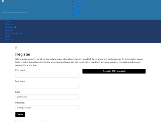 register screenshot