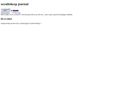 journal screenshot