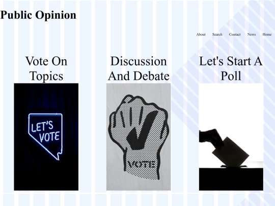 Webproject3 screenshot
