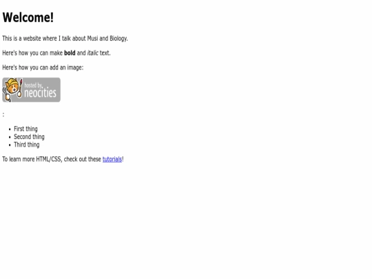 index screenshot