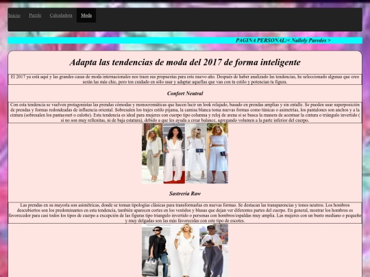 carrusel/moda screenshot