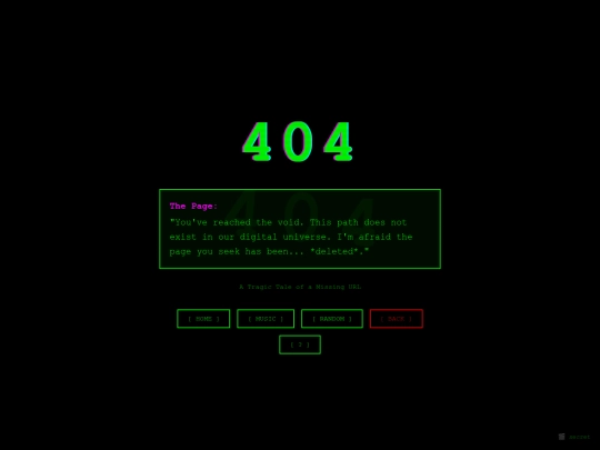 not_found screenshot