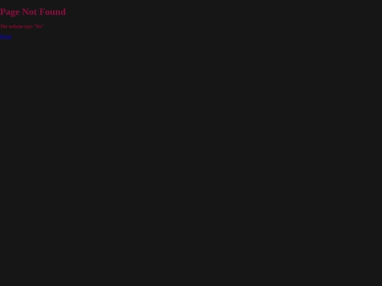 not_found screenshot