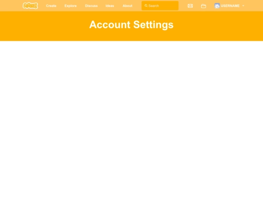 projects/scratchsenior/accounts/settings screenshot