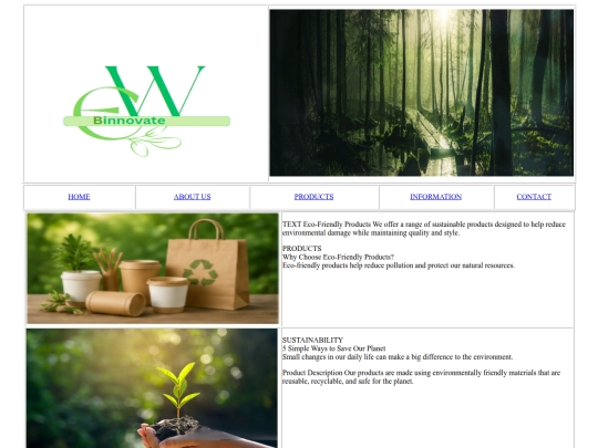 information screenshot