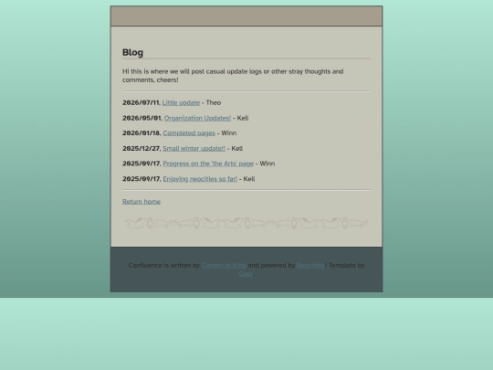 blog screenshot