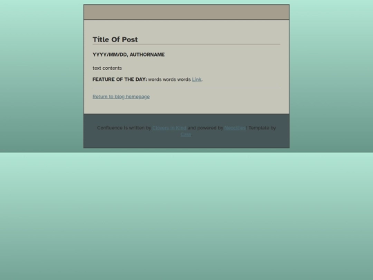 blogposts/blogtemplate screenshot