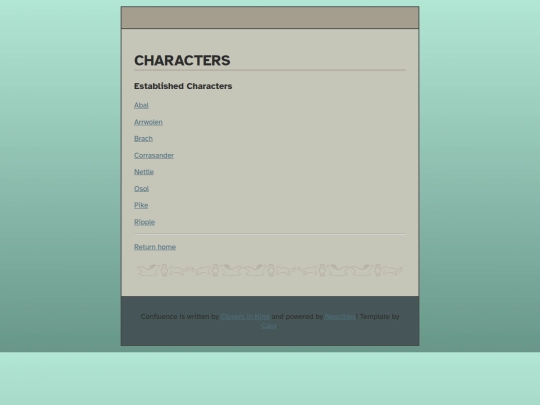 characters screenshot