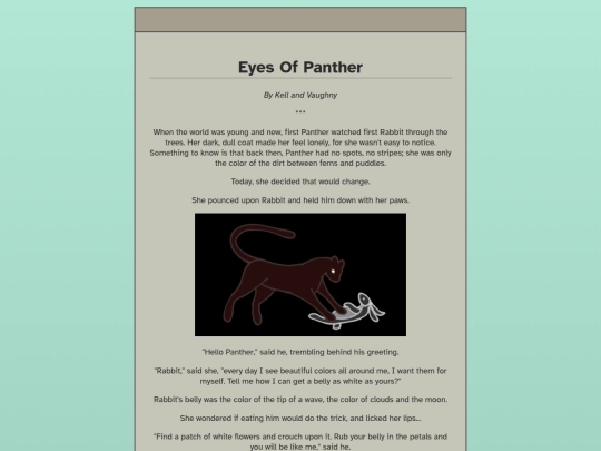 stories/eyesofpanther screenshot