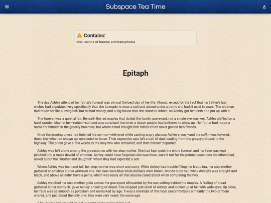 Epitaph screenshot